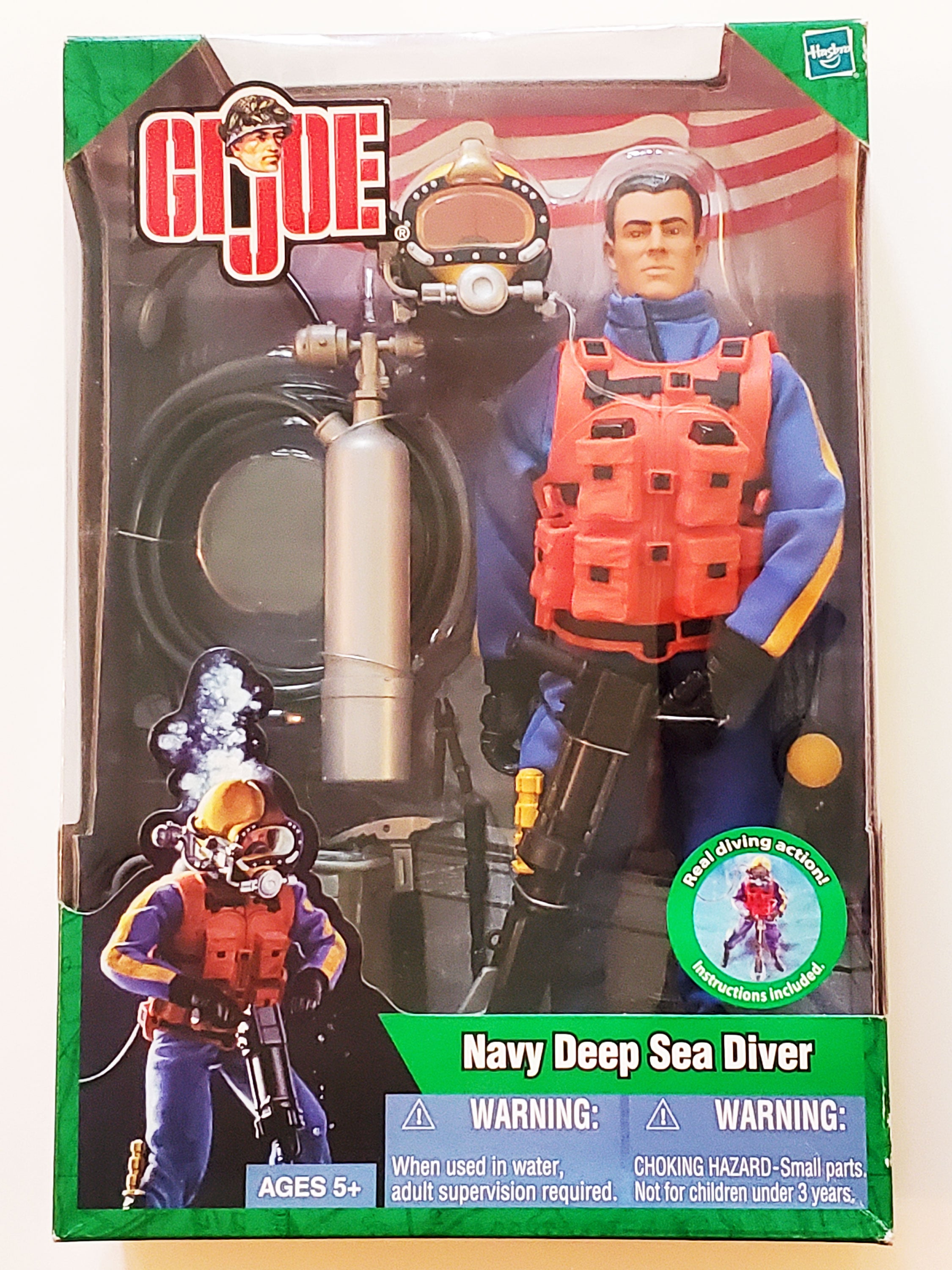 G.I. Joe Navy Deep Sea Diver (Caucasian) 12-Inch Action Figure