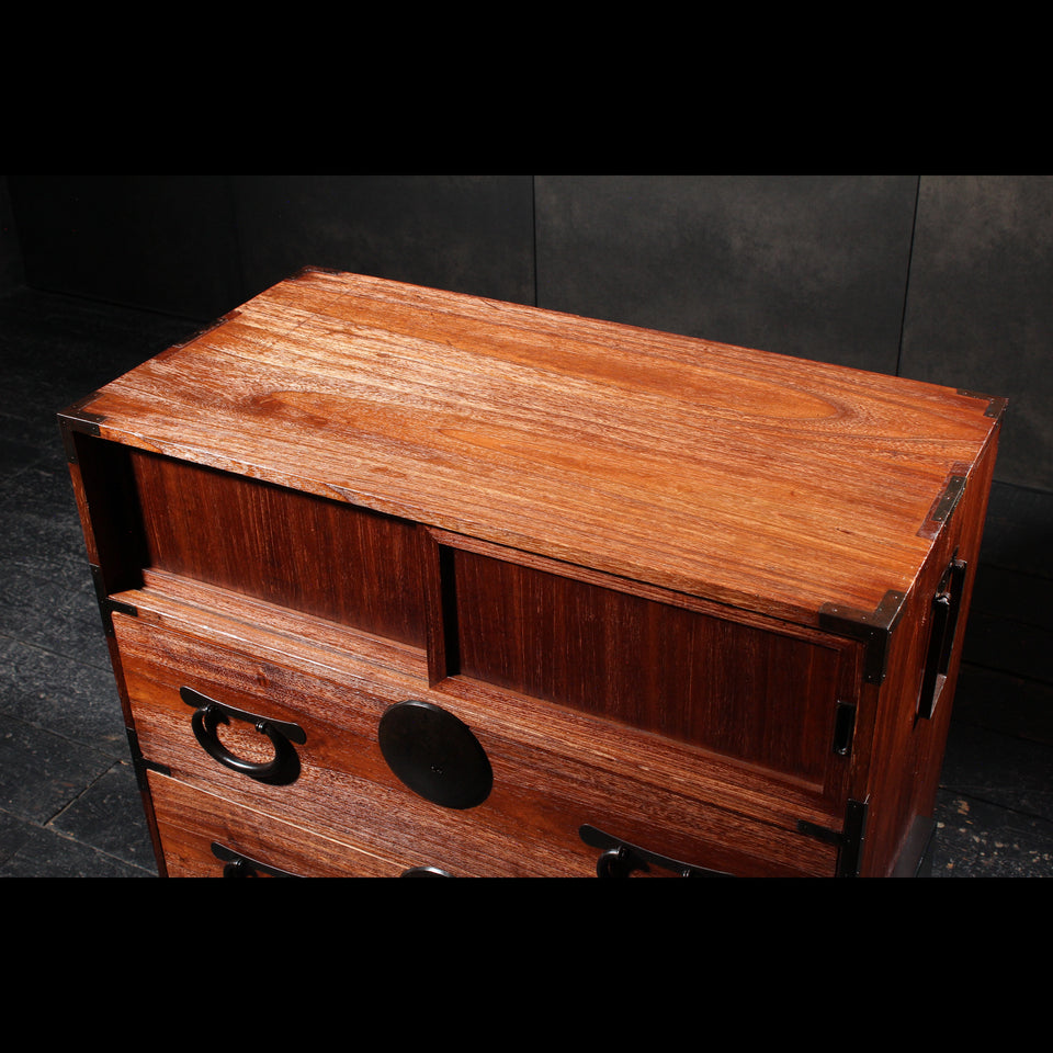 桐の時代箪笥 B0782｜赤富士竜オンラインショップ｜時代家具・古和家具