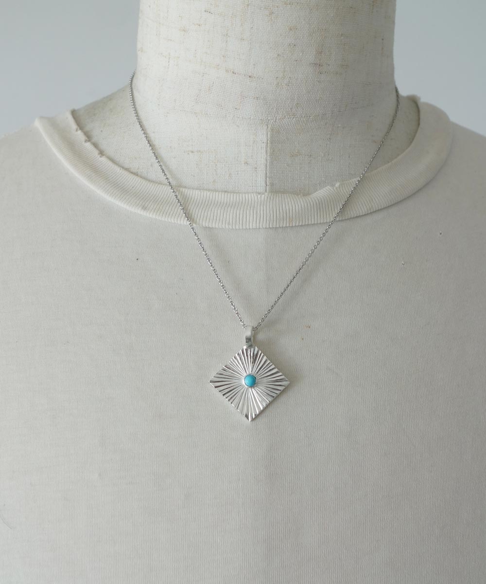 SV1000 SUN BURST NECKLACE(純銀製サンバーストネックレス)｜COLOR