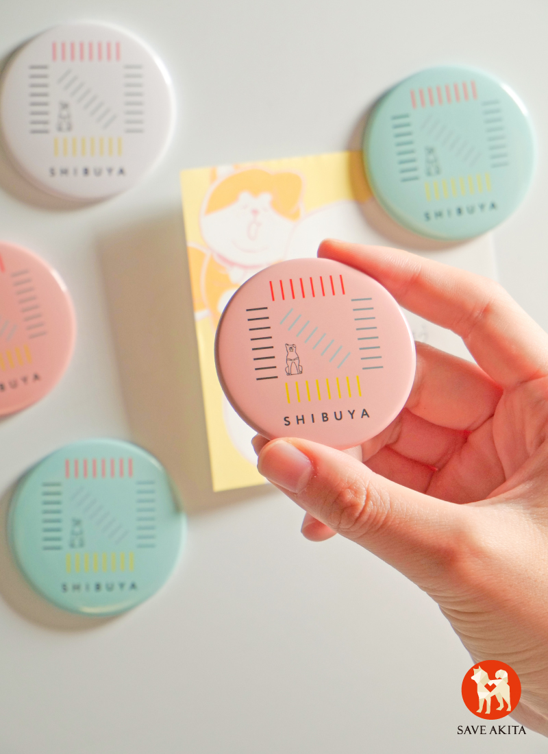 Hachi&Shibuya 缶マグネット | ハチふる SHIBUYA meets AKITA