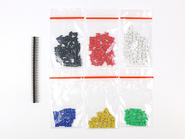 ジャンパーピンセット(2.54mmピッチ): ケーブル・コネクター 秋月電子