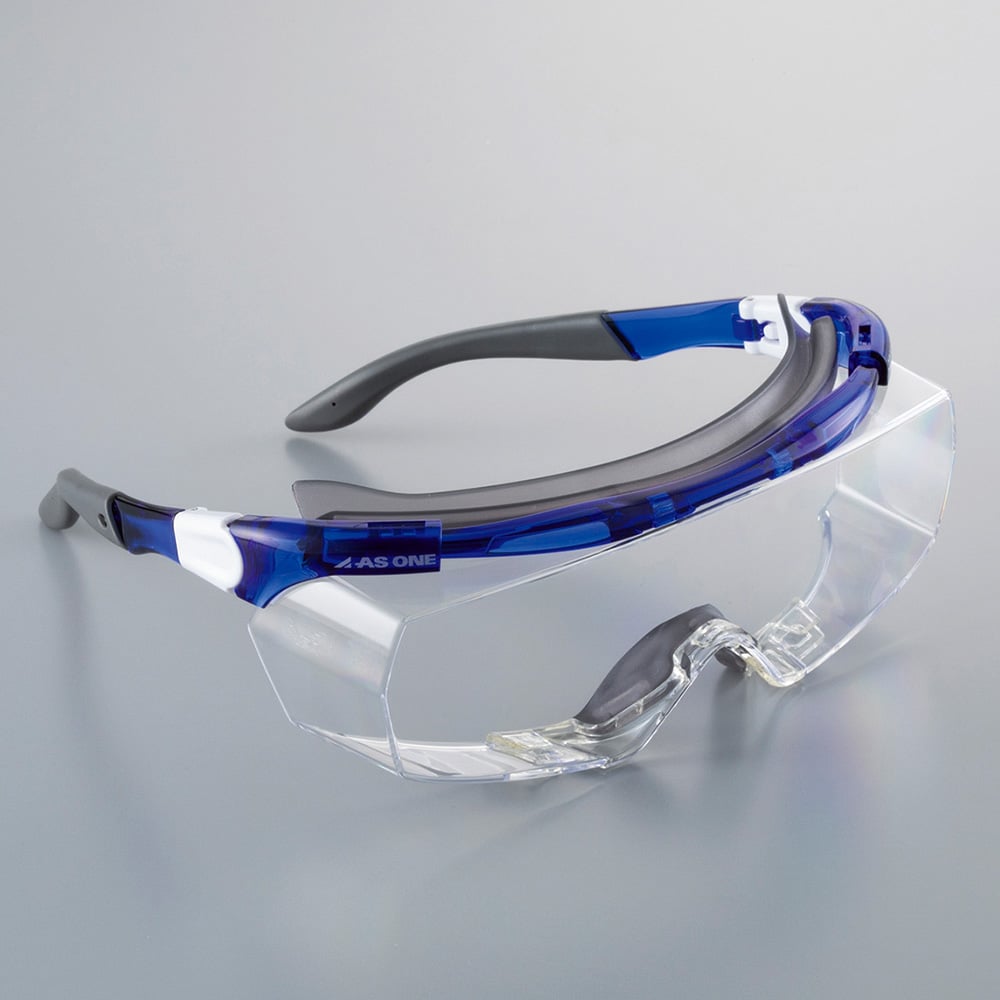 4-6752-02 JIS一眼形オーバーグラス保護メガネストラップあり SN-770AS