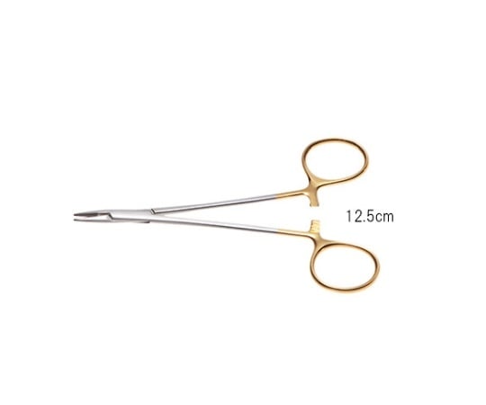 61-7033-74 T/C形成特殊持針器 12.5cm 0.2mmチップ EF-2113 【AXEL