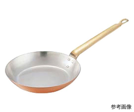 銅フライパン 黄銅ハンドル 21cm 018120 - as kitchen（アズキッチン）