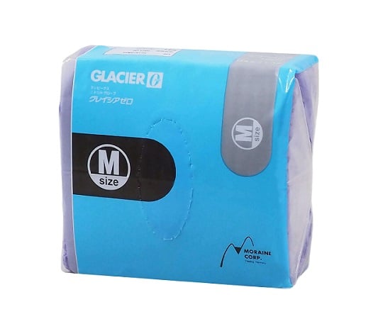 62-9221-82 テンピークス グレイシアゼロ ニトリルグローブ M 1ケース