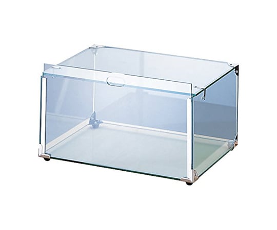 63-1426-79 アクリル製サンプルケース（小） 400×300×H210mm 【AXEL