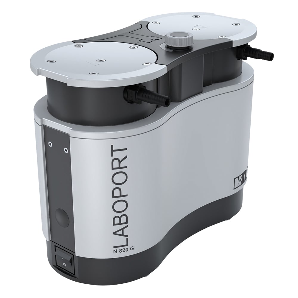 64-6360-88 防爆型・耐薬品性真空ポンプ 259×220×163mm N820G 【AXEL