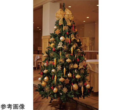ゴージャスクリスマスツリーセット ゴールド 高さ180×幅115cm 38-18-1