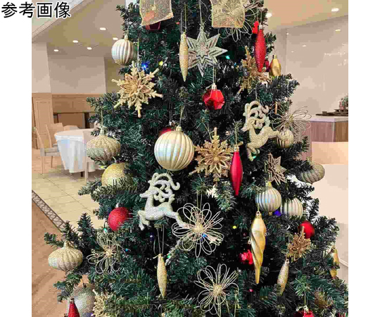 ゴージャスクリスマスツリーセット ゴールド 高さ180×幅115cm 38-18-1