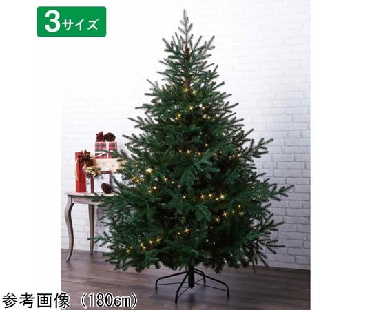 北欧風ナチュラルヌードクリスマスツリー 高さ150×幅112cm 38-32-6-1