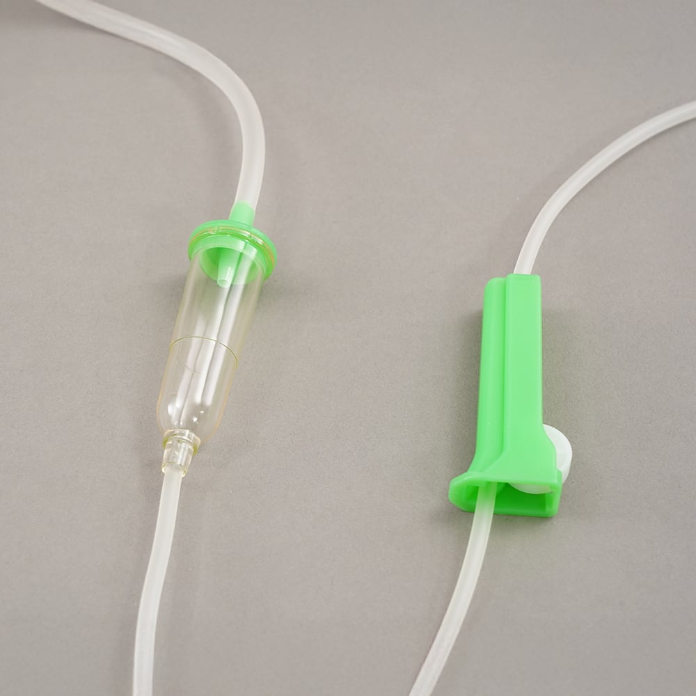 7-4734-12 トップ輸液セットR 20滴/分 1箱（100本入） TIS2R-521M