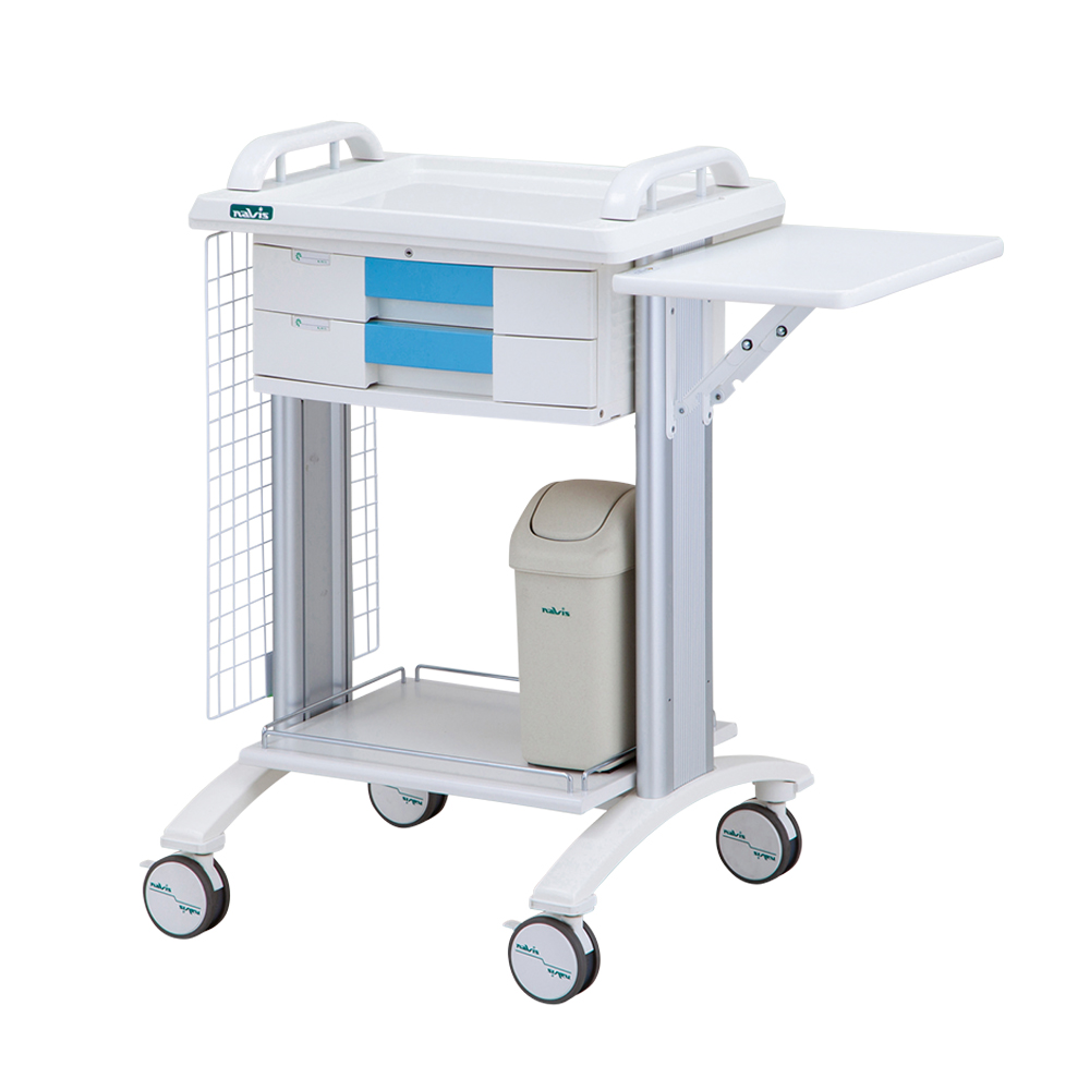 8-8973-12 カレンカートⅡ（処置） ブルー SC-S1B 【AXEL】 アズワン