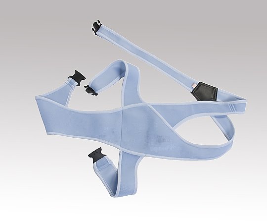 8-9345-03 車椅子ベルト Lサイズ ブルー 4010 【AXEL】 アズワン