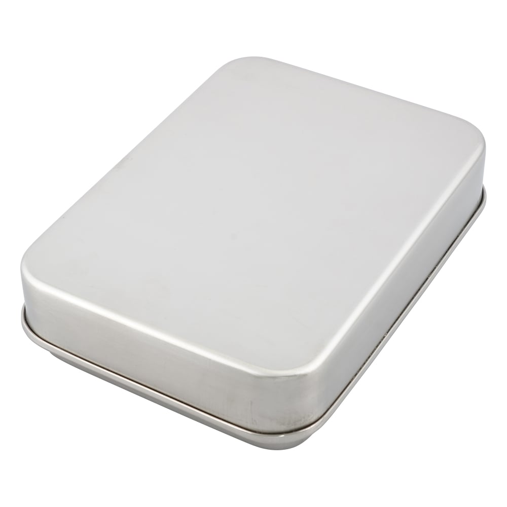 0-4006-06 深型フタ付ステンレスバット 360×300×60mm 6号 【AXEL