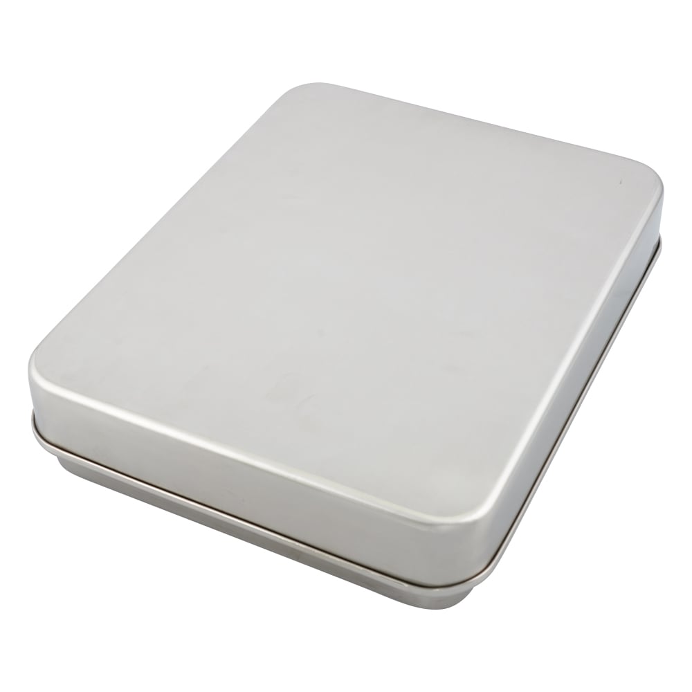 0-4006-06 深型フタ付ステンレスバット 360×300×60mm 6号 【AXEL