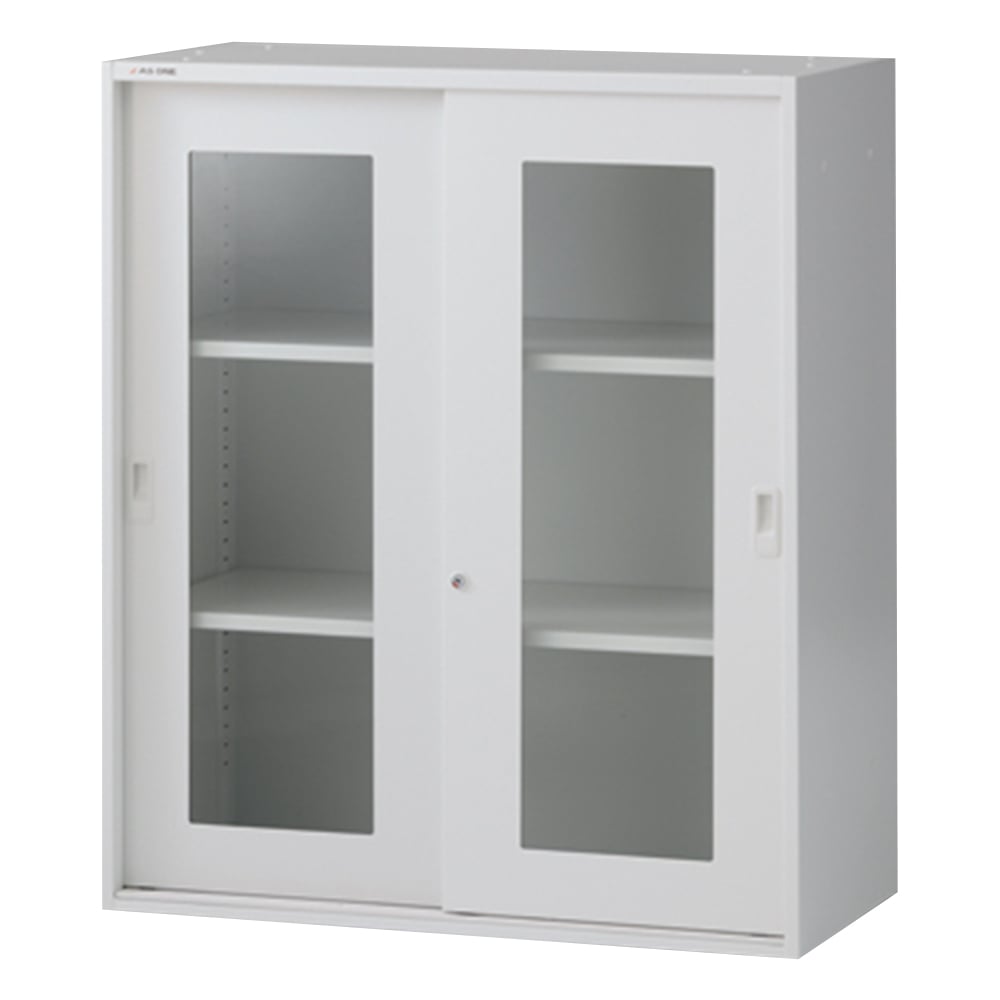 1-3364-03 セレクトラボ ガラス引き戸 900×450×1050mm LSG-9 【AXEL