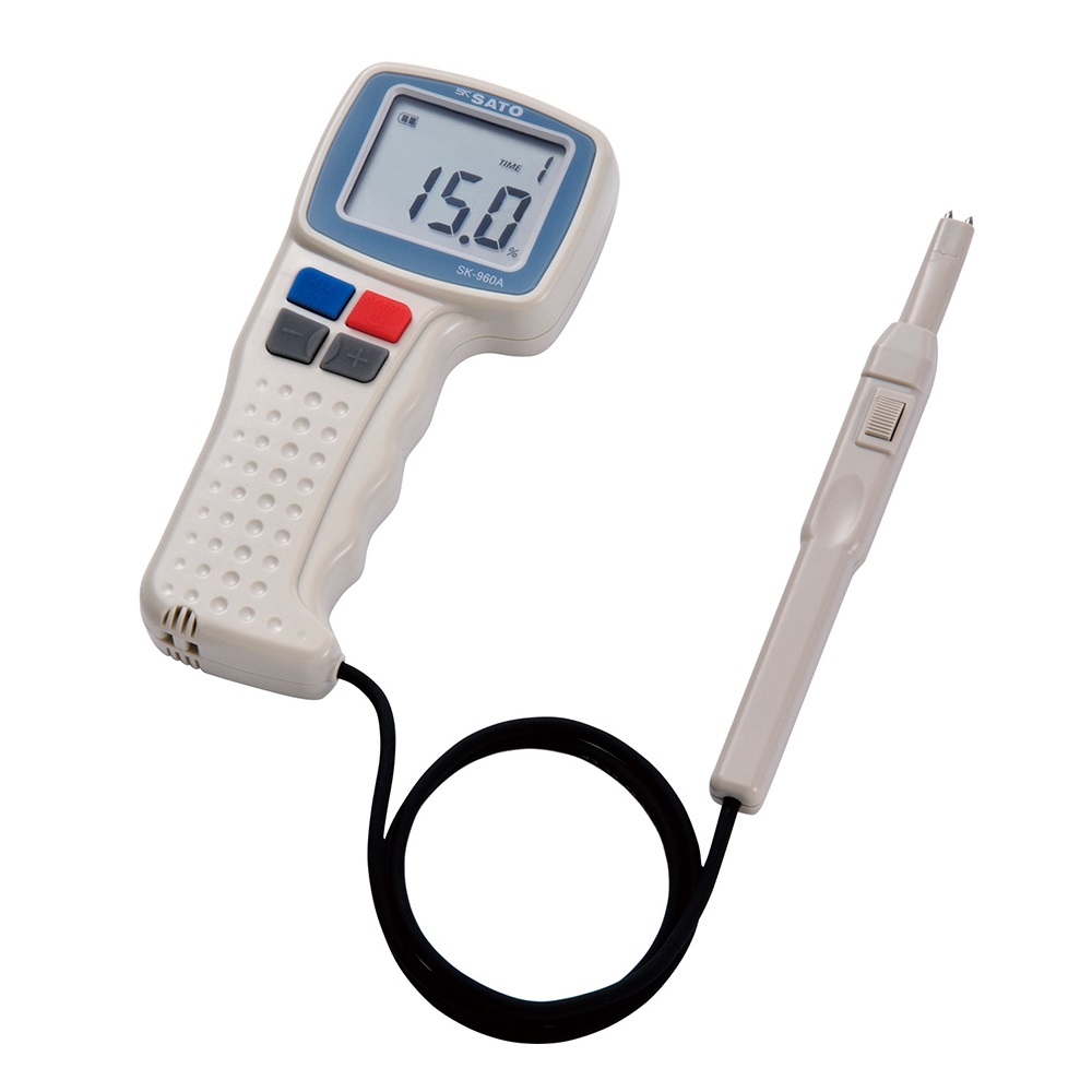 1-5663-21 水分チェッカー 多用途タイプ SK-960A TYPE1 【AXEL】 アズワン