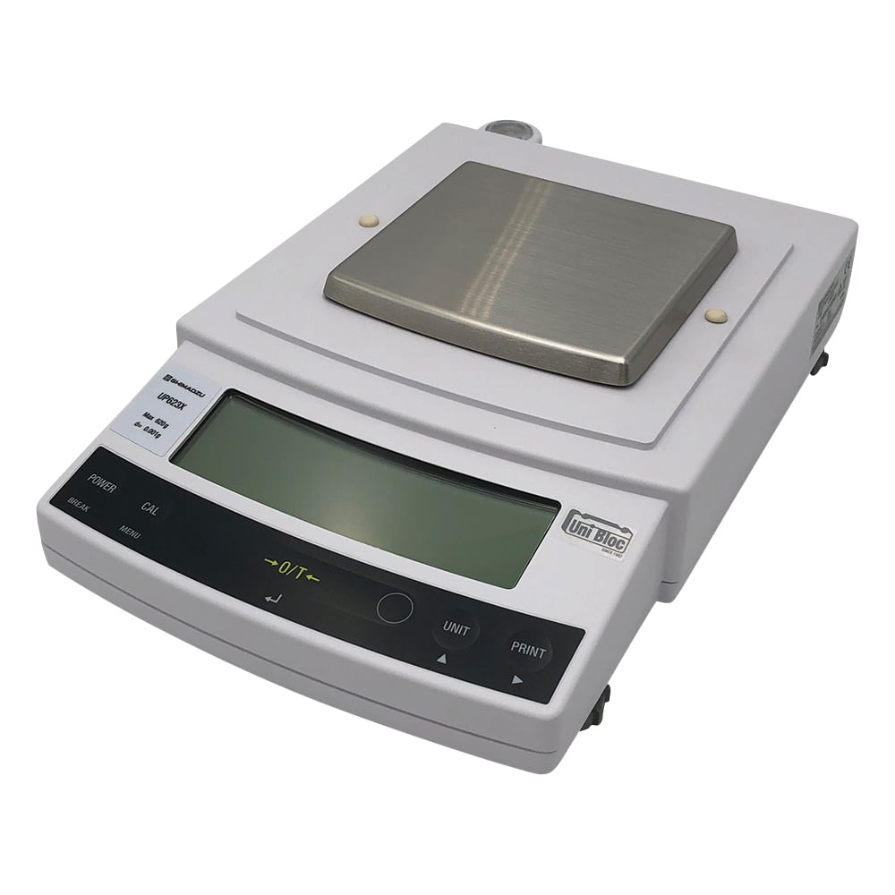 1-6735-13 上皿天びん UP-X・校正分銅内蔵タイプ 620g 最小表示：0.001