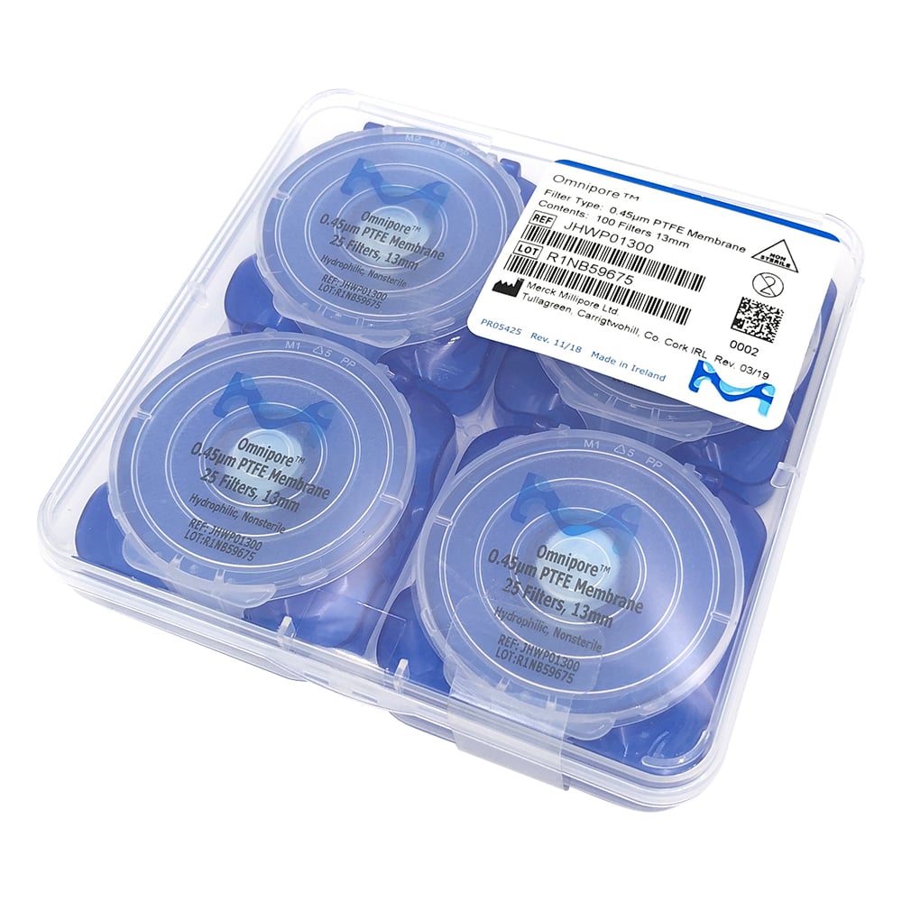 2-3051-11 オムニポアTM メンブレン（水系、溶媒系両用） 0.45μm×φ13mm