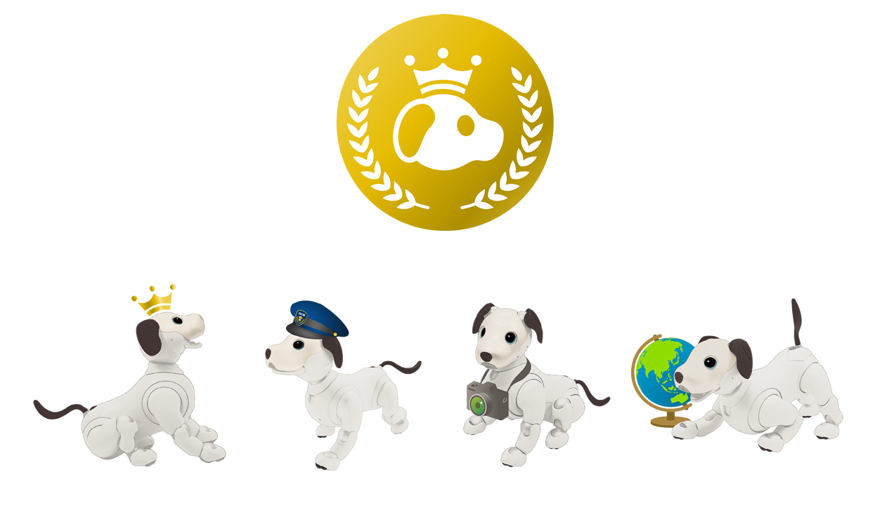 ⭐︎チワワさん専用⭐︎ aiboプレミアムプラン限定 首輪 赤 青