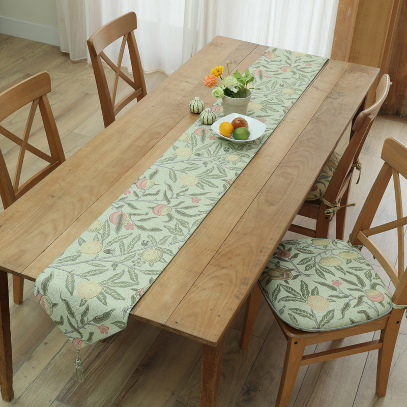 テーブルランナー MORRIS ウィリアムモリス フルーツ 30x180cm 川島