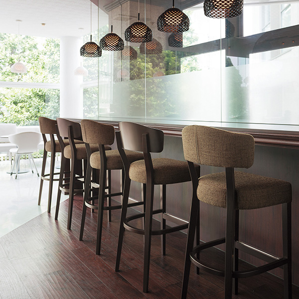 CRES】マニコカウンターA（背板）MANICO | aides.jp | 業務用椅子