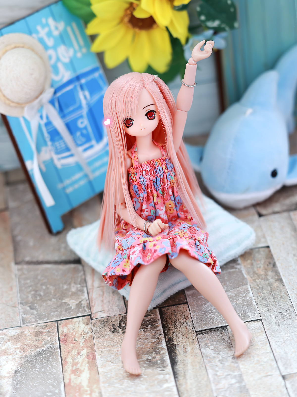 ピンクの髪のおねーさん、ちょい撮り - Aika Flowers