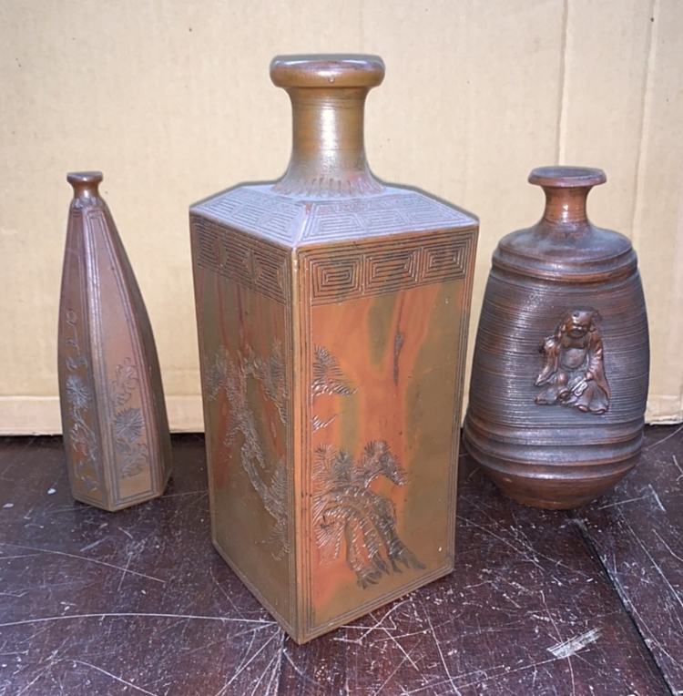 広島にて備前焼を高価買取いたします！古備前・壷・花入・皿・徳利