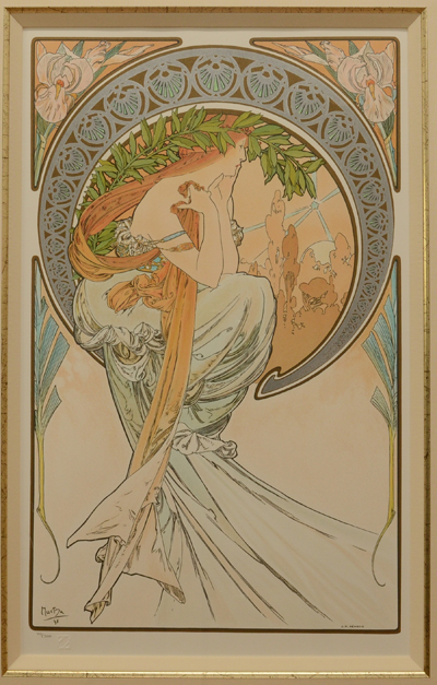 アルフォンス・ミュシャの作品を高価買取いたします【木版画