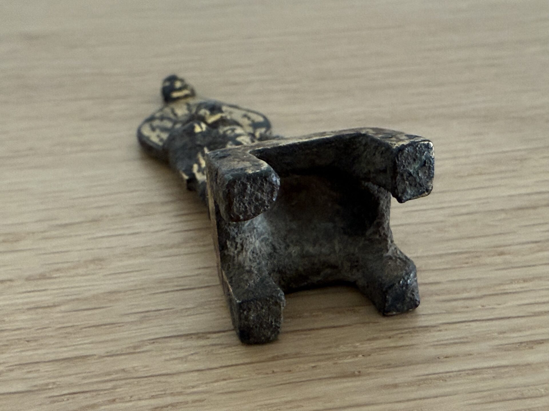 中国清銅器 唐時代ベルトの金具 激安骨董品 AK499A3-5 骨董市仕入れ