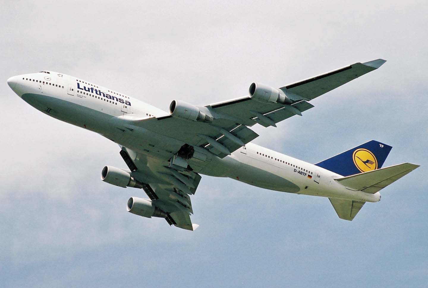 てつさん予定 ルフトハンザ航空 Airlinertags B747-400M てつさん予定