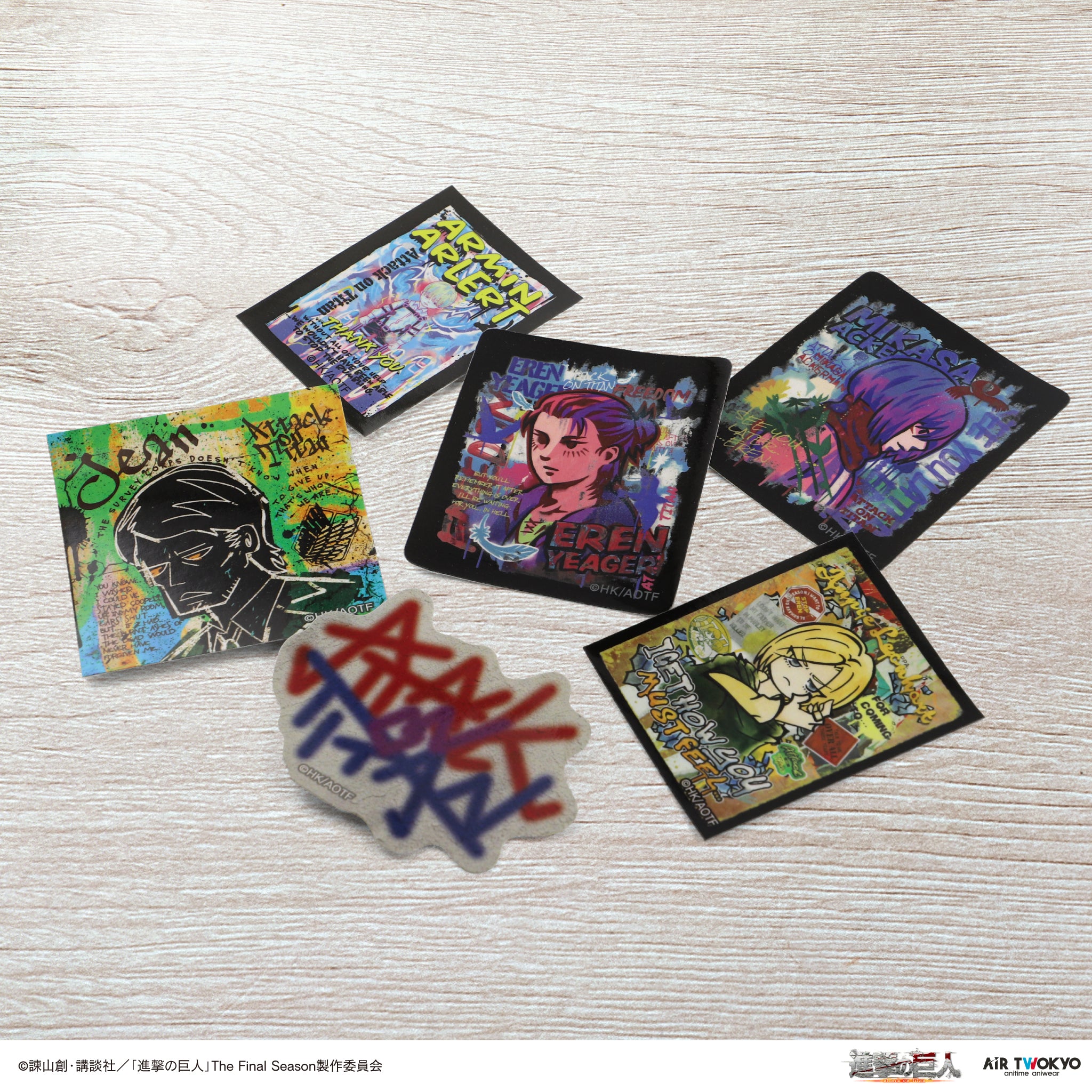 TVアニメ『進撃の巨人』The Final Season ウォールアートステッカー