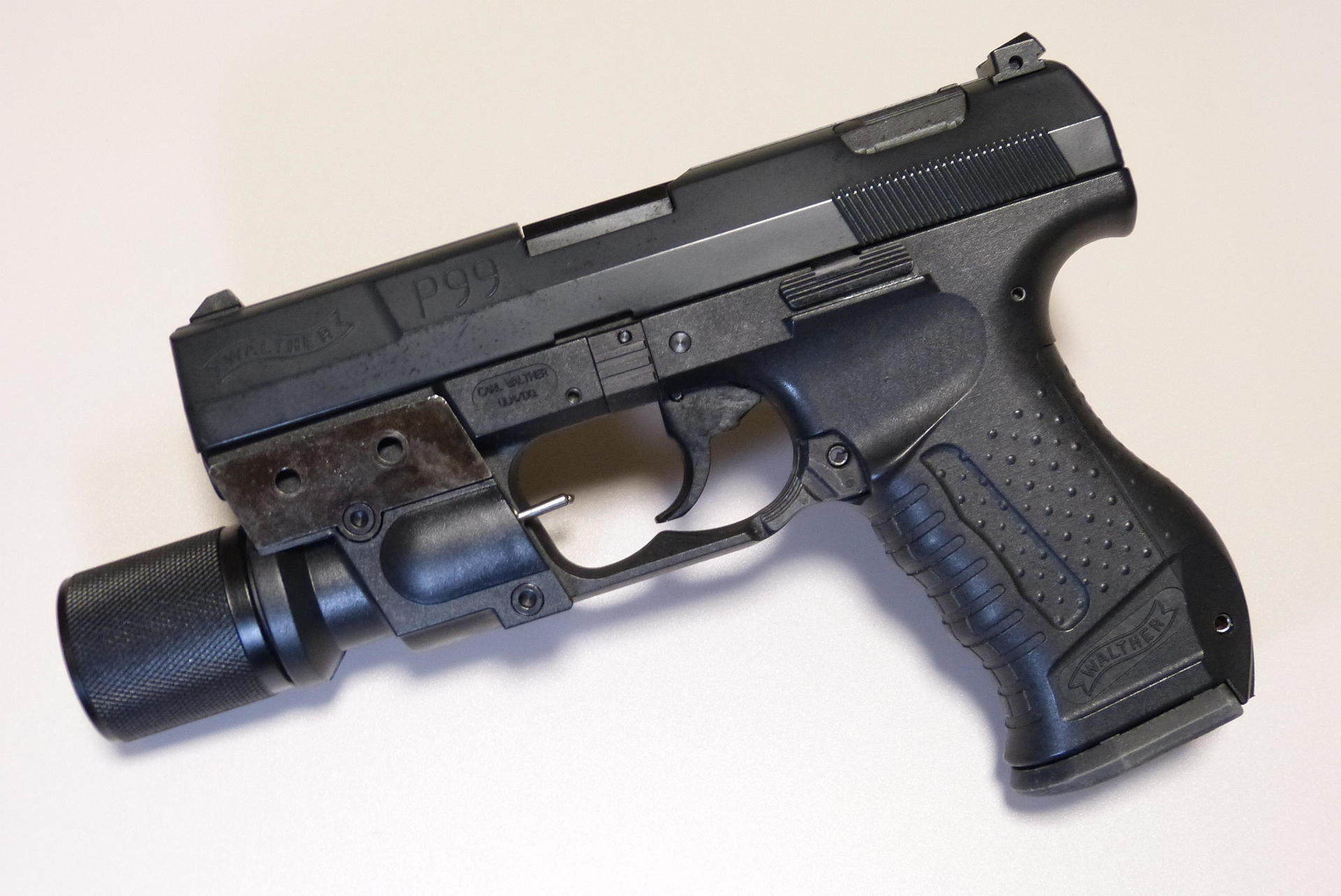 マルゼン P99 タクティカルフラッシュライト・マウントのレビュー