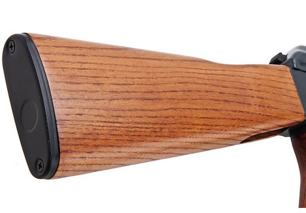 CYMA AK47 エアソフト電動ガンライフル (メタルフレームとリアルウッド