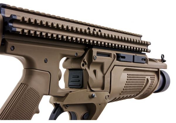 VFC MK13 MOD 0 強化型グレネードランチャー モジュール (タン