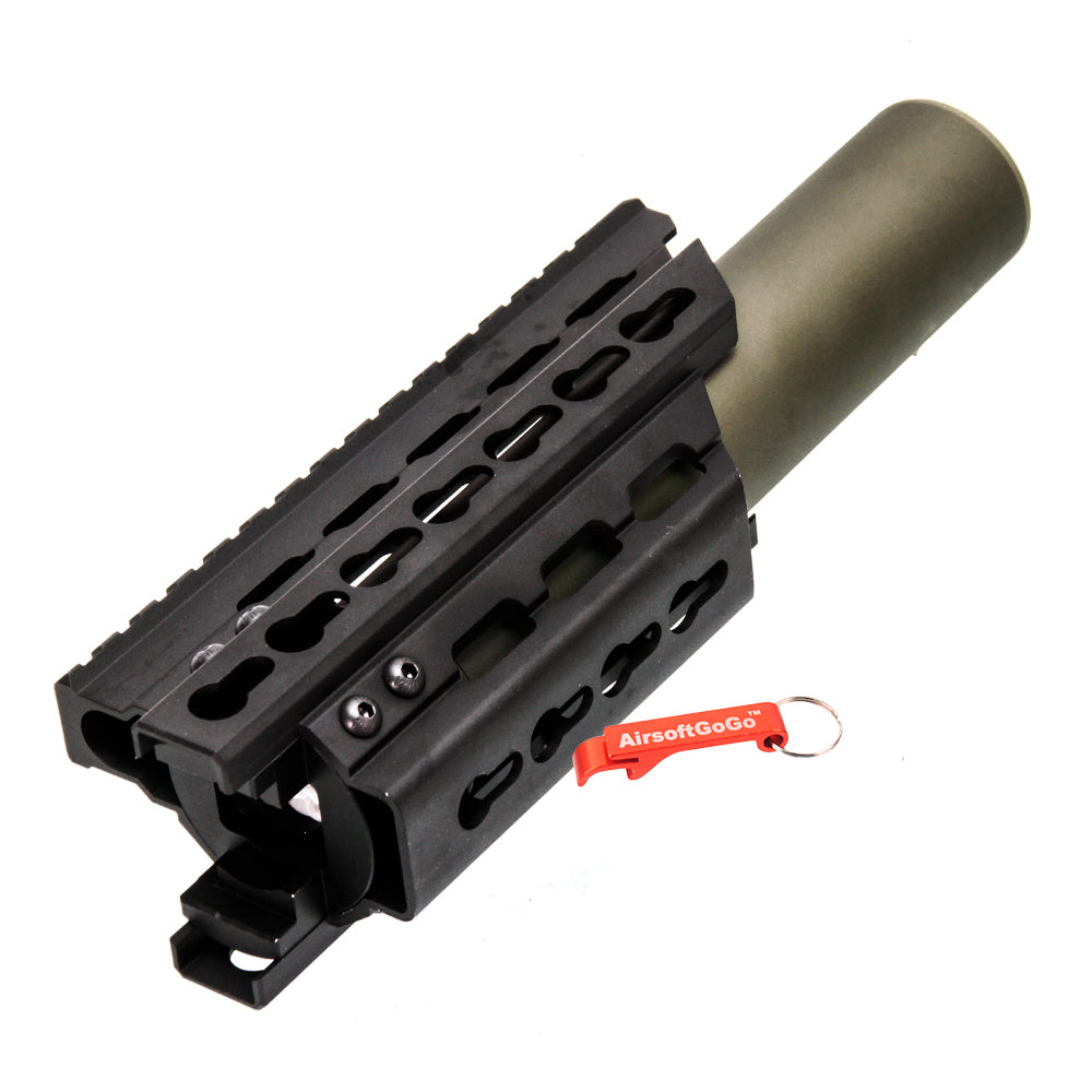 Battleaxe製 マルイ / CYMA電動ガン P90用 キーモッド レールハンド