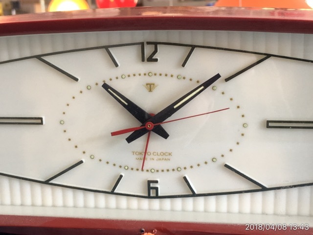 東京時計 TOKYO CLOCK ミュージッククロック ゼンマイ手巻き 置時計