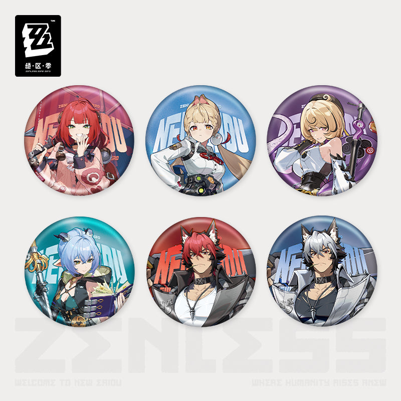 ゼンレスゾーンゼロ 立ち絵シリーズ 缶バッジ 怪啖屋 – Aitai☆Japan