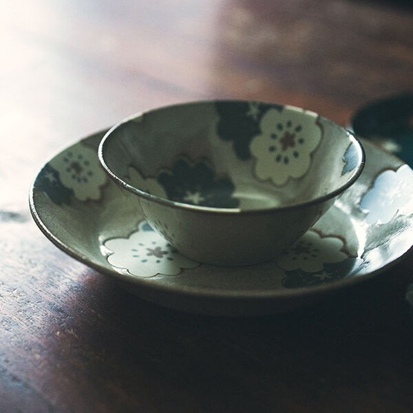 ノルディックフラワー パスタプレート 21cm | aito製作所 | 美濃焼