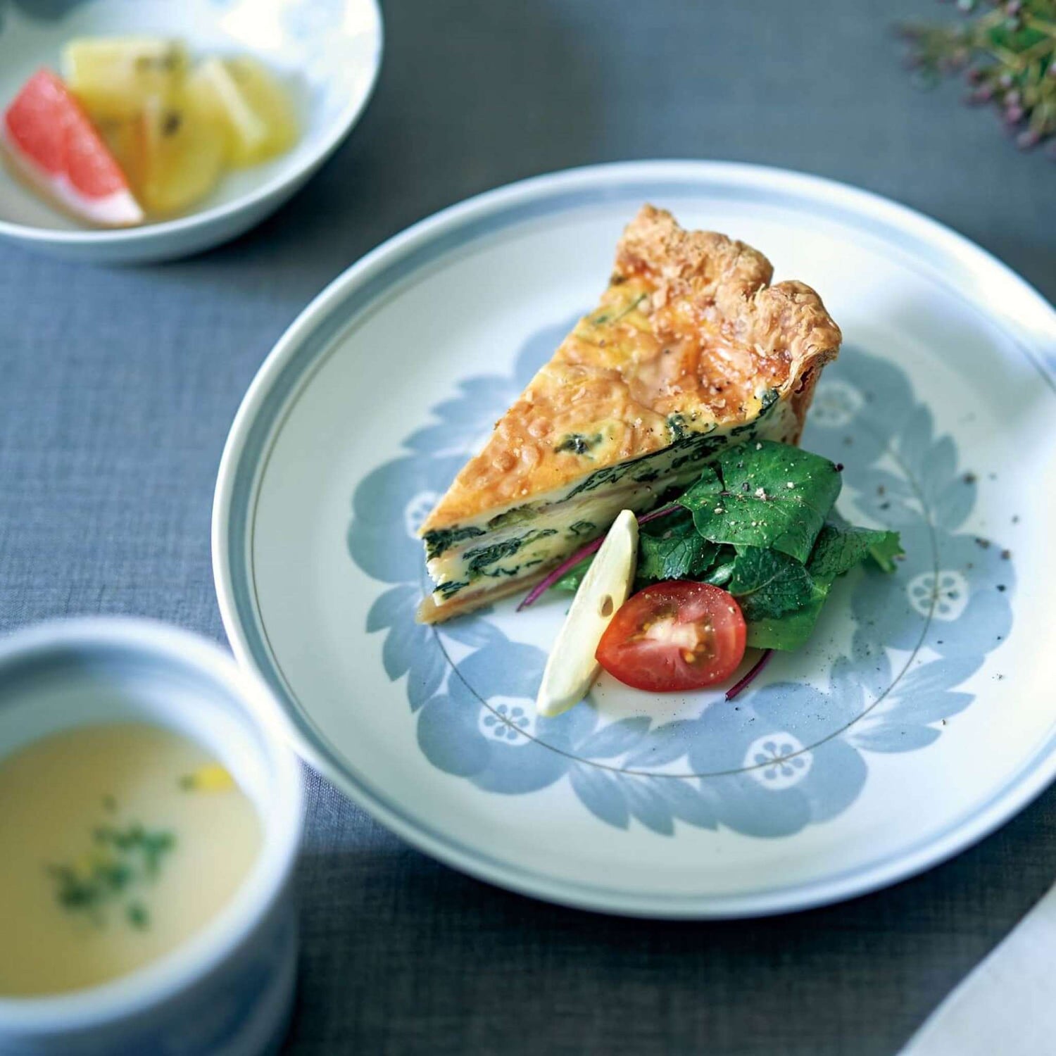 ブロッサム プレートセット 23cm | aito製作所 | 美濃焼・瀬戸焼を中心