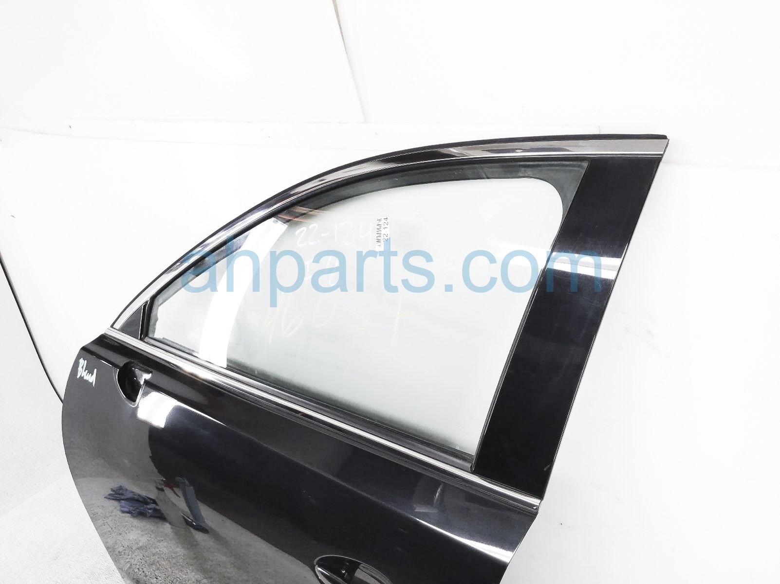 Sold 2019 Mazda CX-9 Front Driver Door - Black - No Mirror/trim