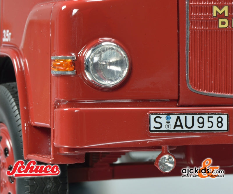 Schuco 450008100 MAN Porsche Race Transport 1:18 – Ajckids