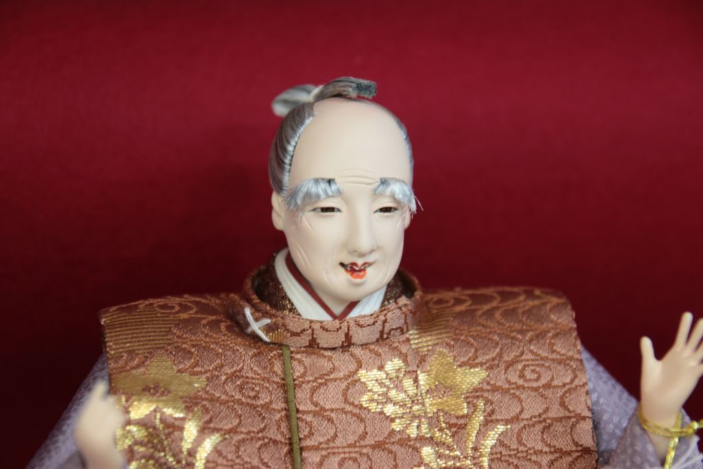 ひな人形 七段飾り 15人揃いすべて希少な桐塑頭 西陣織金襴 高級