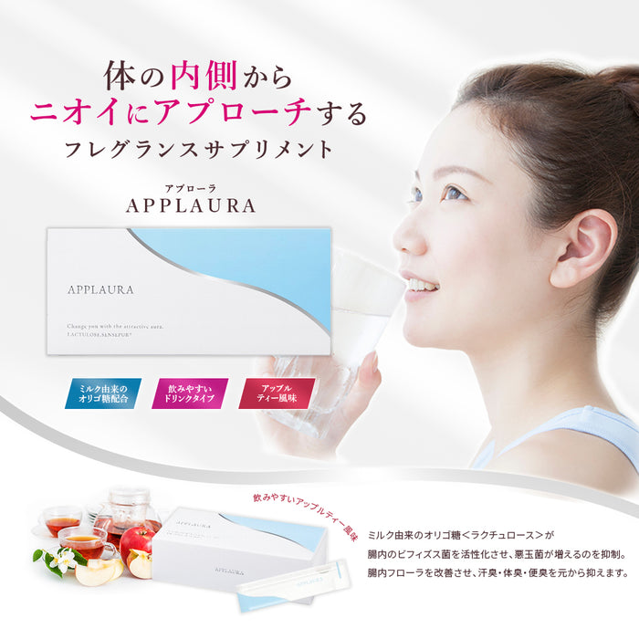 アプローラ APPLAURA 1箱15包入り 通販 カイゲンファーマ 体の内側から