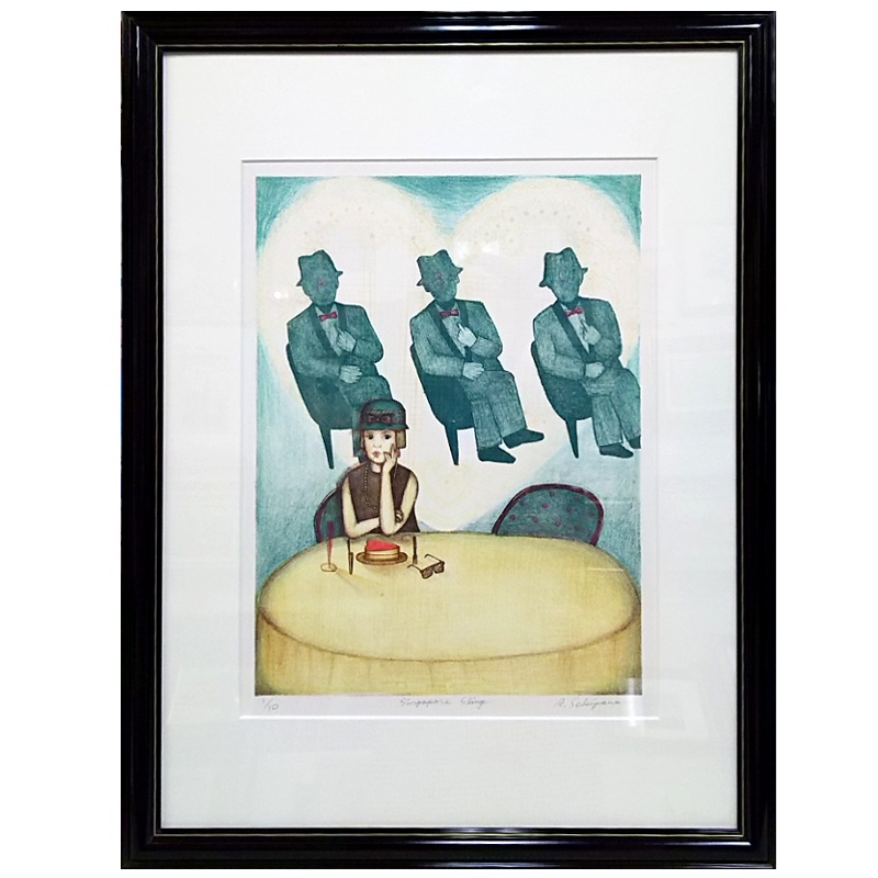 北海道札幌 絵画 販売 蒼い画廊(あおいがろう） 版画 作品紹介