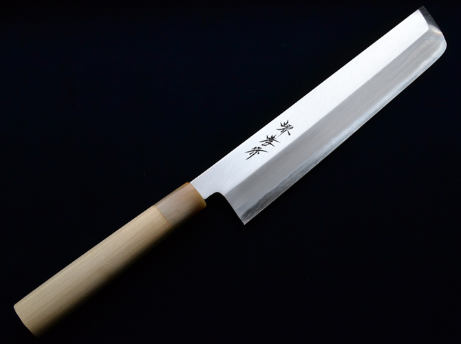 霞研水牛柄 - 堺孝行の製造・販売は青木刃物製作所