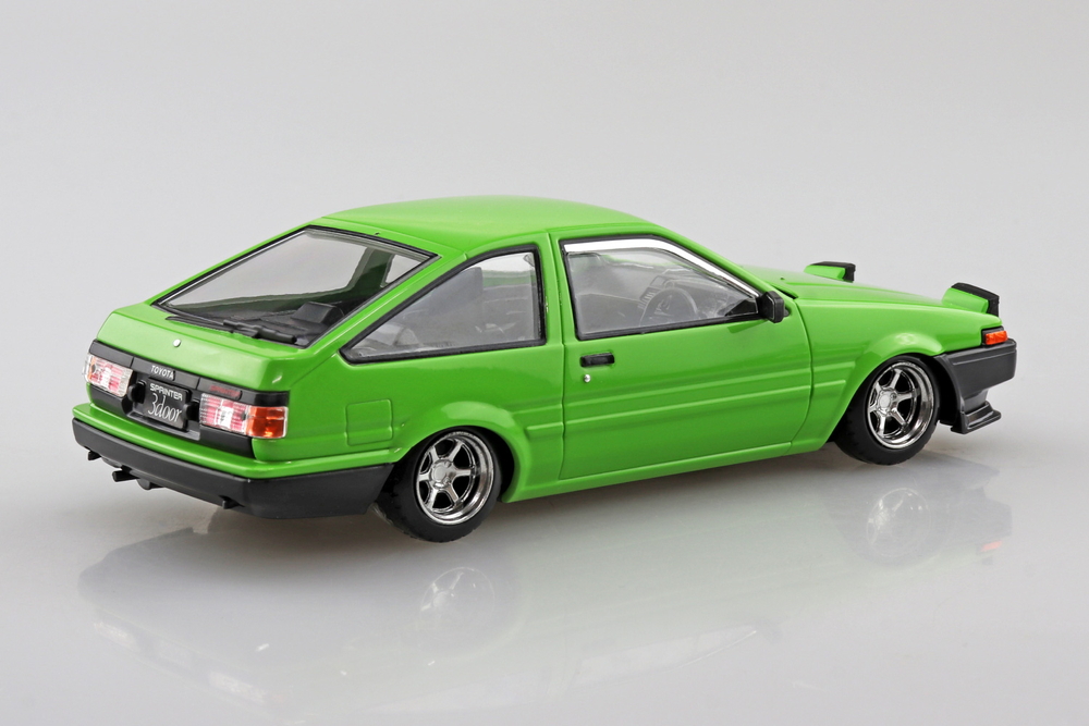 トヨタ スプリンタートレノ カスタム(グリーン) - AOSHIMA SCALE MODEL