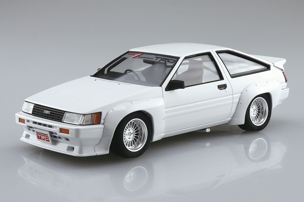 1/24 TRD AE86 カローラレビン N2仕様 '83 (トヨタ) - AOSHIMA SCALE