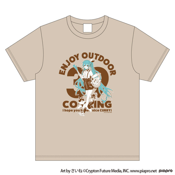 初音ミク OUTDOOR COOKING Tシャツ – AOZORAGEAR(アオゾラギア