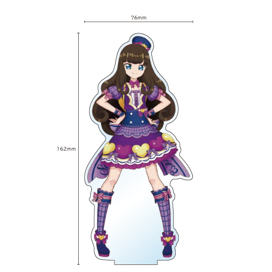 プリパラ あろま アニメイト ウィンターフェア アクリルスタンド 4点